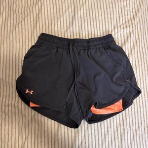 Under armour running shorts xsmall